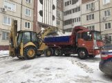 Фото к объявлению «Уборка и вывоз снега само...»